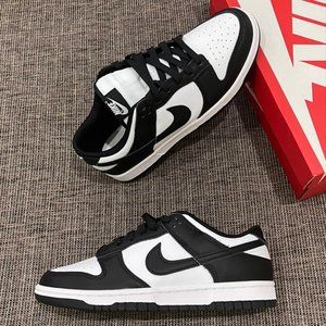 Nike Dunk Low Black and white panda women's shoes